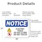 Signmission Electric Fence Do Not Climb OSHA Notice Sign, Aluminum, 18in W x 12in L, 2PK OS-2PACK-NS-A-1218-L-11624 - alternate 3